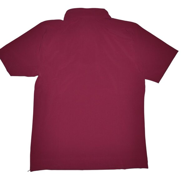 Nike Coaches Short Sleeve Jacket Men's Size M Water Repellent Dark Team Red NWT - Picture 8 of 10